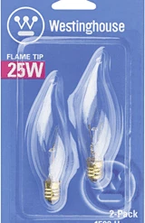 Westinghouse Incandescent Bulb E12 Warm White 2 Pack -Home Improvement Sales Shop 03775