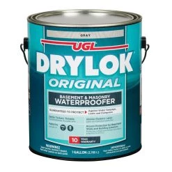 DRYLOK Waterproofer Latex Basein White or Gray - Gallon 27613 GL Gray