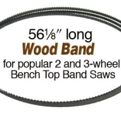 Wood Band Saw Blade - 56 1/8in Long