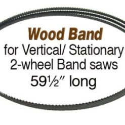 Wood Band Saw Blade - 59 1/2in Long