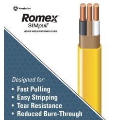 Southwire Type NM-B Romex 12/2 W/G - 250 ft 6 Southwire Type NM-B Romex 12/2 W/G - 250 ft -Home Improvement Sales Shop 100002 2