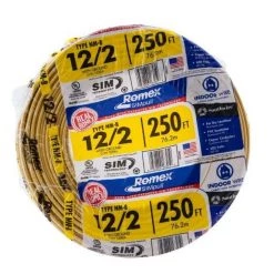Southwire Type NM-B Romex 12/2 W/G - 250 ft 7 Southwire Type NM-B Romex 12/2 W/G - 250 ft -Home Improvement Sales Shop 100002 3
