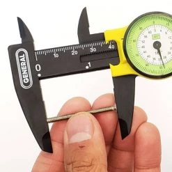 General Tools 142 6 in. Plastic Dial Caliper w/ Inches Readout 9 General Tools 142 6 in. Plastic Dial Caliper w/ Inches Readout -Home Improvement Sales Shop 1020019 3