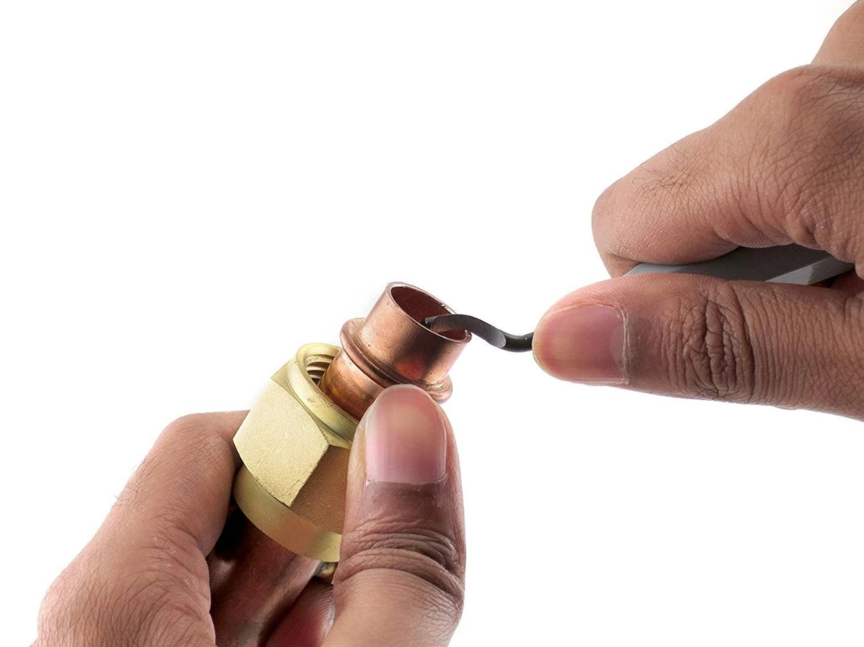 Deburring Tool, Swivel Head, Metal Handle 5 Deburring Tool, Swivel Head, Metal Handle - Image 3