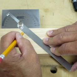 General Tools 17 ANGLE-IZER® Square Head Stainless Steel Angle Protractor, 0 to 180 Degrees -Home Improvement Sales Shop 1020128 4