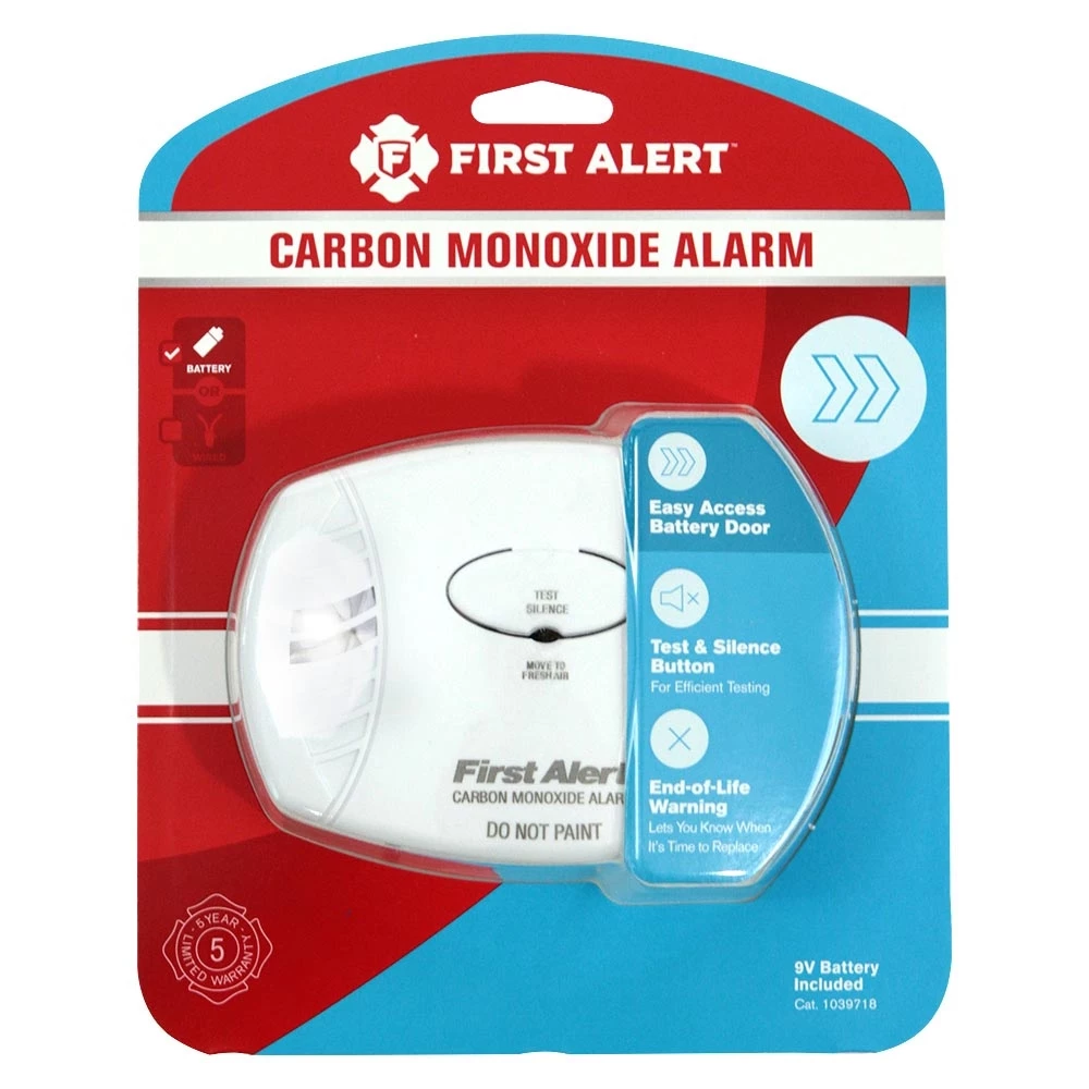 First Alert Basic Battery Operated Carbon Monoxide Alarm - CO400 6 First Alert Basic Battery Operated Carbon Monoxide Alarm - CO400 - Image 4