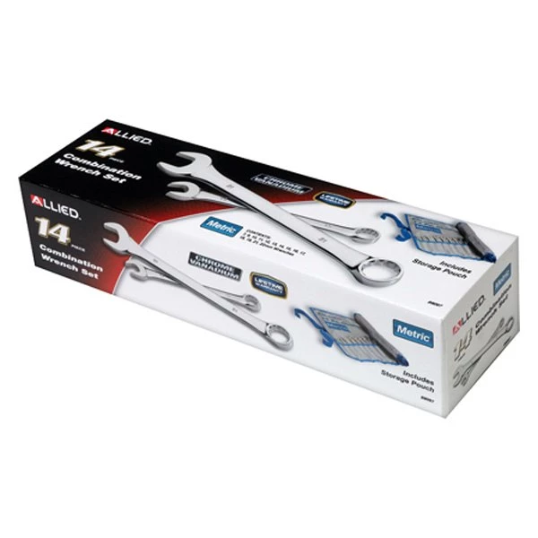 Allied Tools 89097 - 14-Piece Metric 12-Point Angled Head Combination Wrench Set 3 Allied Tools 89097 - 14-Piece Metric 12-Point Angled Head Combination Wrench Set