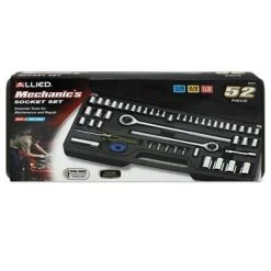 Allied International 52 Pc. Socket Set w/Storage Case