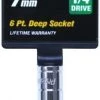 Pro Grade Metric 1/4" Drive 6 Point Deep Well Socket -Home Improvement Sales Shop 10751753 1