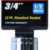 Pro Grade Standard 1/2" Drive 12 Point Socket -Home Improvement Sales Shop 10751846 1