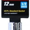 Pro Grade Metric 1/2" Drive 12 Point Socket