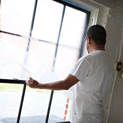 Trimaco Tape & Drape Pre-Taped Plastic Masking Film – 75 ft long -Home Improvement Sales Shop 10800009 4