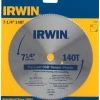 Irwin Tools Steel 7-1/4" Plywood Circular Saw Blade 1 Irwin Tools Steel 7-1/4" Plywood Circular Saw Blade -Home Improvement Sales Shop 10880149