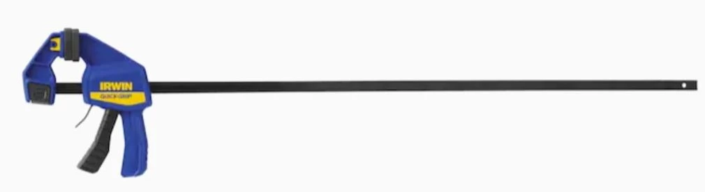 Irwin QUICK-GRIP Medium-Duty One Handed Bar Clamp 6 Irwin QUICK-GRIP Medium-Duty One Handed Bar Clamp - Image 4