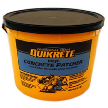 QUIKRETE Vinyl Concrete Patcher, 10lb Tub 3 QUIKRETE Vinyl Concrete Patcher, 10lb Tub