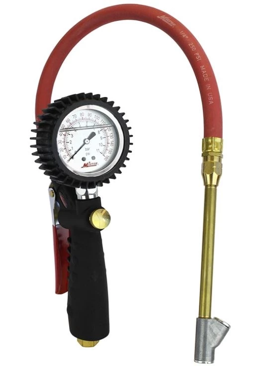 Milton Pro Analog Pistol Grip Inflator Gauge, 160 PSI 3 Milton Pro Analog Pistol Grip Inflator Gauge, 160 PSI