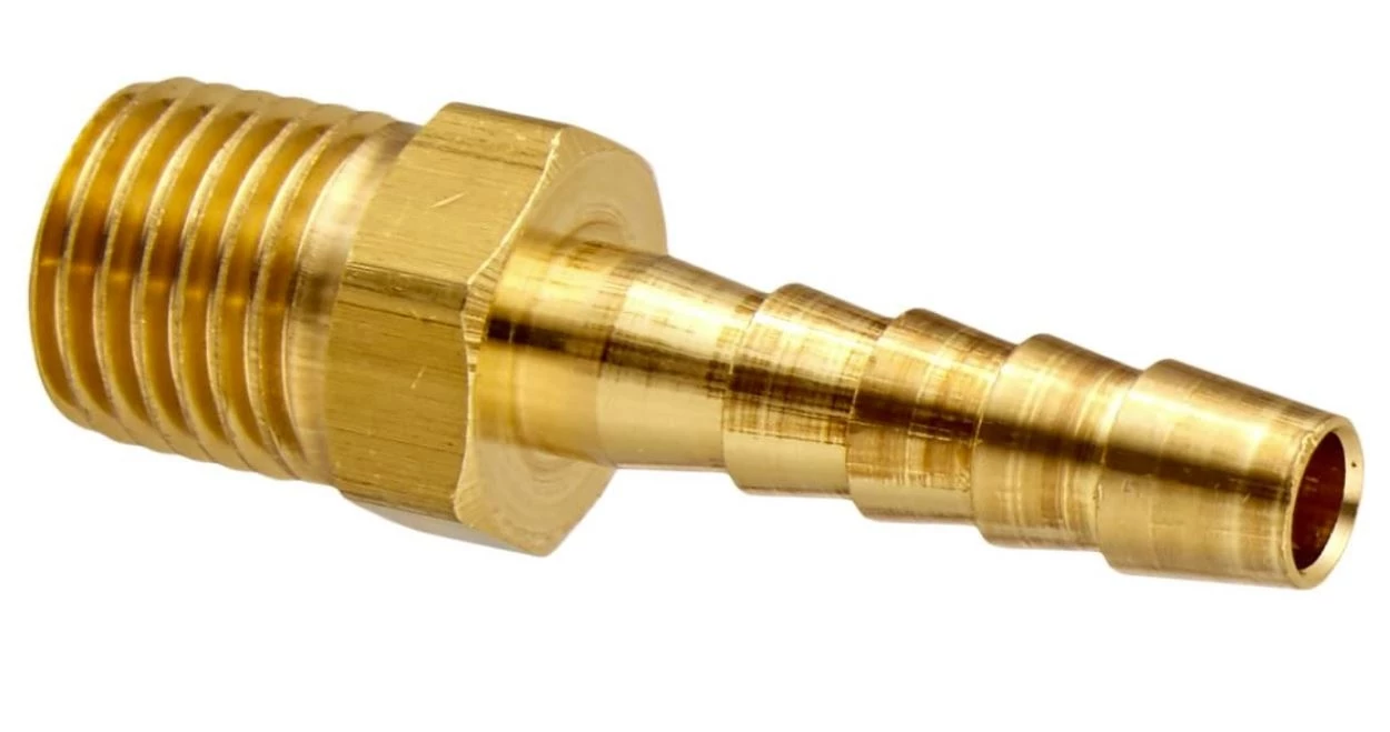 Milton 1/4"" MNPT ID Hose End Fitting, 2-Pack 3 Milton 1/4"" MNPT ID Hose End Fitting, 2-Pack