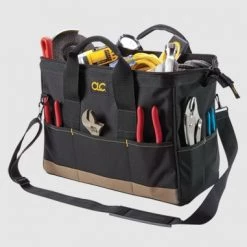 Custom Leathercraft 16″ Large Bigmouth Tool Tote Bag 5 Custom Leathercraft 16″ Large Bigmouth Tool Tote Bag -Home Improvement Sales Shop 1165 1 tool bag