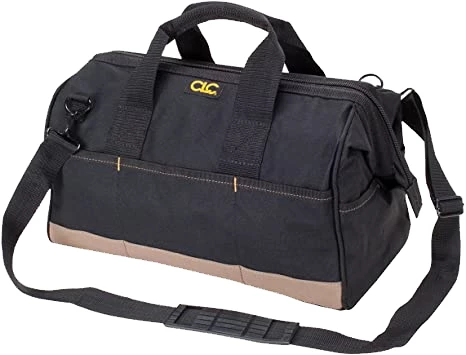 Custom Leathercraft 16″ Large Bigmouth Tool Tote Bag 3 Custom Leathercraft 16″ Large Bigmouth Tool Tote Bag