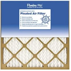 Flanders 81555 Basic Pleat Furnace Filter