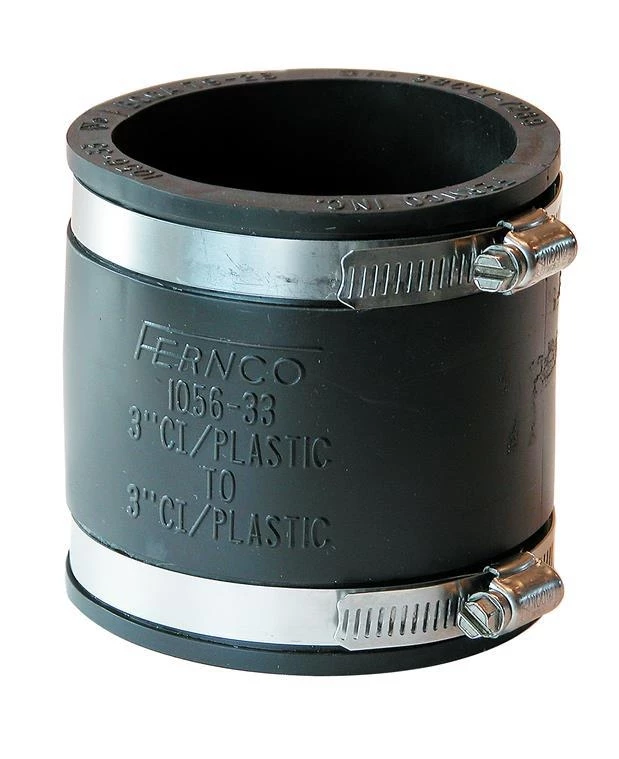 Fernco Coupling Rubber 3" 3 Fernco Coupling Rubber 3"
