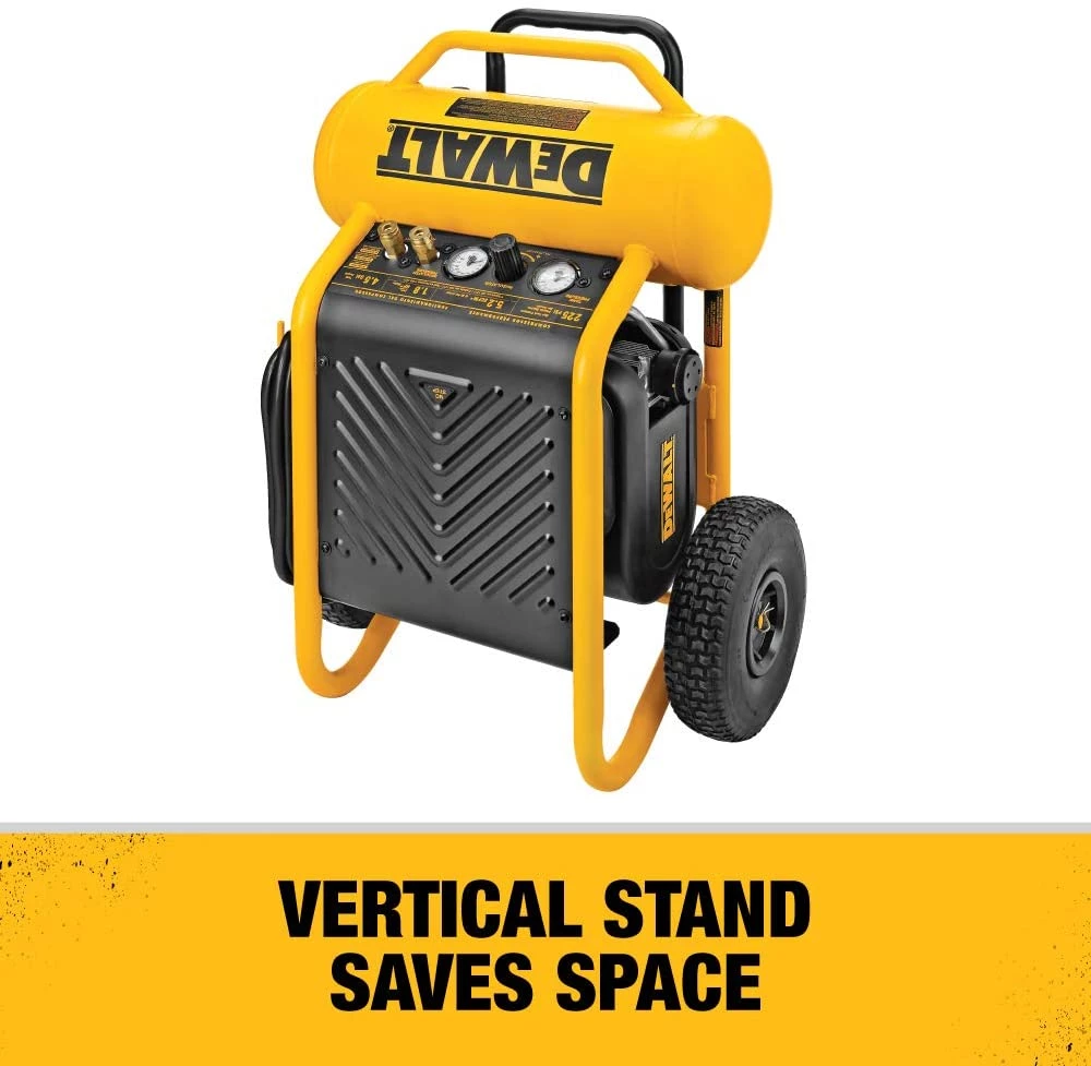 DeWalt D551461.6 HP Continuous, 225 PSI, 4.5 Gallon Compressor 4 DeWalt D551461.6 HP Continuous, 225 PSI, 4.5 Gallon Compressor - Image 2
