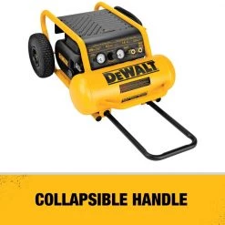 DeWalt D551461.6 HP Continuous, 225 PSI, 4.5 Gallon Compressor 9 DeWalt D551461.6 HP Continuous, 225 PSI, 4.5 Gallon Compressor -Home Improvement Sales Shop 11922591 3