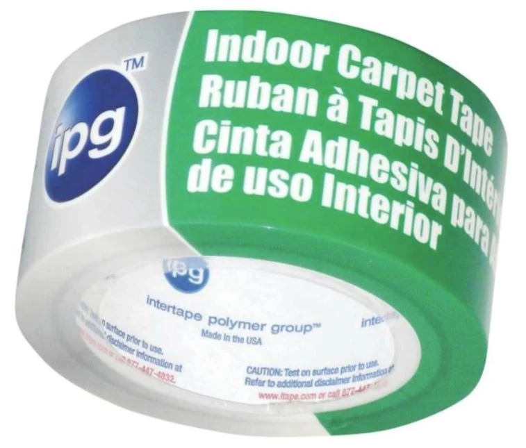 Intertape Double Sided Carpet Tape, 1.88" x 10 Yd 3 Intertape Double Sided Carpet Tape, 1.88" x 10 Yd