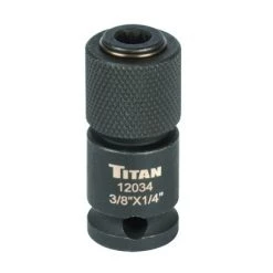 Titan 3/8" Drive to 1/4" Hex Drive Quick Change Adapter