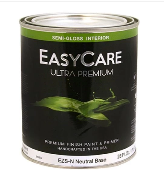 EasyCare Ultra Premium Semi Gloss Neutral Base Paint/Primer In One, Quart 3 EasyCare Ultra Premium Semi Gloss Neutral Base Paint/Primer In One, Quart