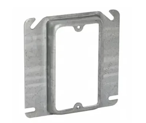 Hubbell 4 in Square Cover, 5/8 in. Raised 3 Hubbell 4 in Square Cover, 5/8 in. Raised