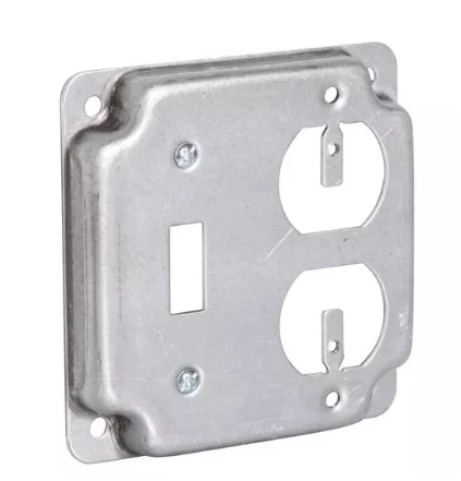 Hubbell 4 in Square Duplex and Toggle Cover 5 Hubbell 4 in Square Duplex and Toggle Cover - Image 3