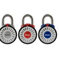 Master Lock 2-1/8" Wide Magnification Combination Dial Padlock