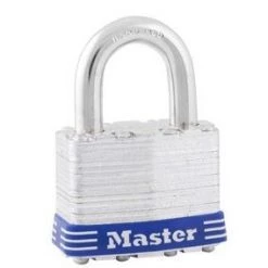 Master Lock 1-3/4" (44mm) Wide Laminated Steel Pin Tumbler Padlock
