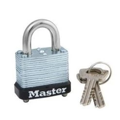 Master Lock Laminated Steel Warded Padlock