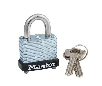 Master Lock Laminated Steel Warded Padlock 3 Master Lock Laminated Steel Warded Padlock