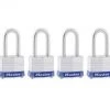 Master Lock 1-9/16" (40mm) Wide Laminated Steel Pin Tumbler Padlock with 1-1/2" (38mm) Shackle - 4 Pack 2 Master Lock 1-9/16" (40mm) Wide Laminated Steel Pin Tumbler Padlock with 1-1/2" (38mm) Shackle - 4 Pack -Home Improvement Sales Shop 12420209 1