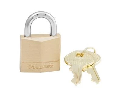 Master Lock Solid Brass Body Padlock - 4 Pin 3 Master Lock Solid Brass Body Padlock - 4 Pin