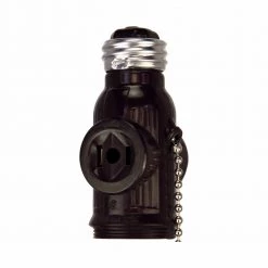 Eaton Wiring Socket Adapter with Pull Chain -Home Improvement Sales Shop 1250044