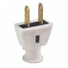Eaton Wiring Devices White Rubber 2 Wire Plug 2 Eaton Wiring Devices White Rubber 2 Wire Plug -Home Improvement Sales Shop 1250480