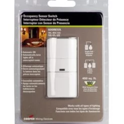 Eaton White Motion Sensor Switch -Home Improvement Sales Shop 1250601 3