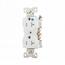 Eaton 20 Amp Tamper and Weather Resistant Electrical Duplex Outlet -Home Improvement Sales Shop 1251191 1