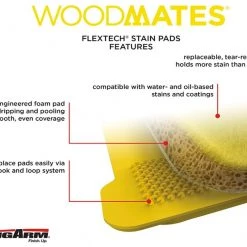 Mr. LongArm Woodmates 9-Inch Standard Stain Applicator Replacement Pad 7 Mr. LongArm Woodmates 9-Inch Standard Stain Applicator Replacement Pad -Home Improvement Sales Shop 12580441 2