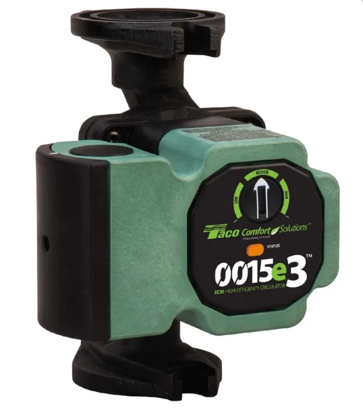 Taco 0015e3 ECM High Efficiency Circulator Pump 3 Taco 0015e3 ECM High Efficiency Circulator Pump