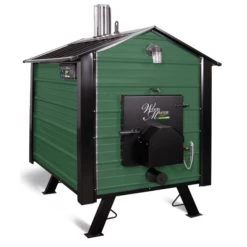 WoodMaster 4400 Heavy Duty Wood Furnace-Green
