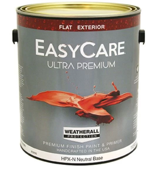 EasyCare Flat Premium Weather All Paint/Primer, Quart 3 EasyCare Flat Premium Weather All Paint/Primer, Quart