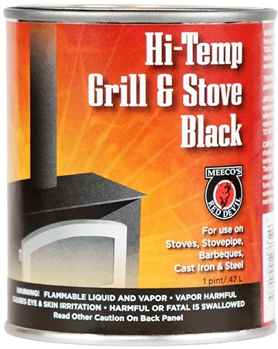 MEECO High Temp Stove Finish 3 MEECO High Temp Stove Finish