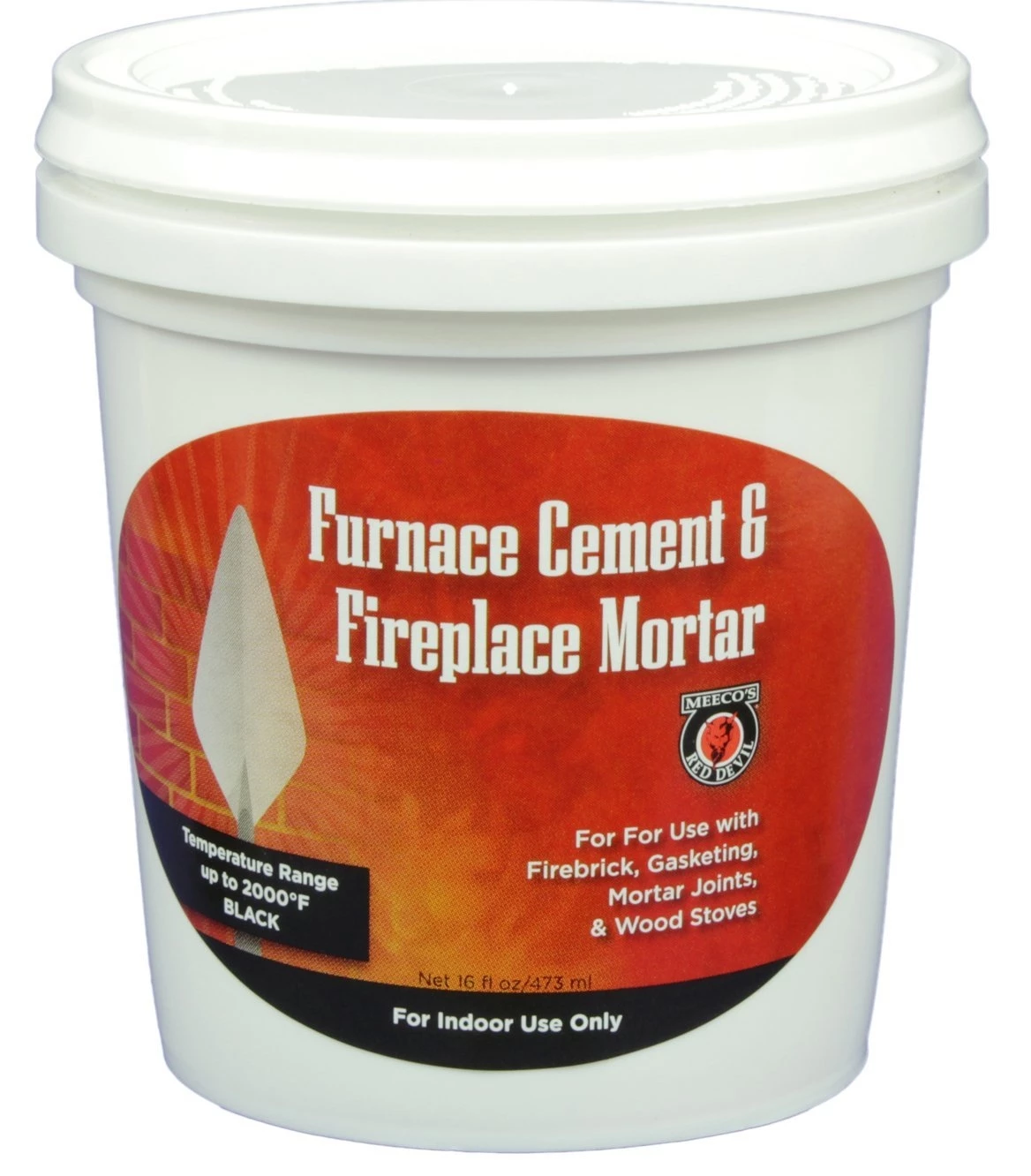 Meeco Red Devil Furnace Cement and Fireplace Mortar 3 Meeco Red Devil Furnace Cement and Fireplace Mortar