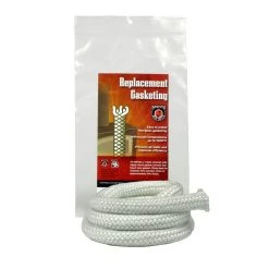 Rope Gasketing 3/8"x6' White Med Density