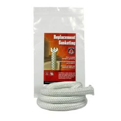 Rope Gasketing 1/2"x6' White Med Density